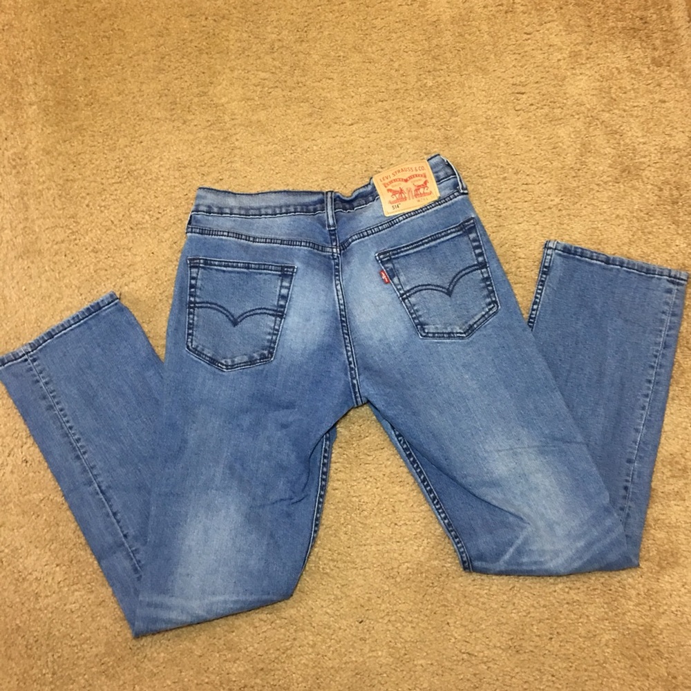 Levi’s 514 Blue Jeans Light Wash Size 29x30